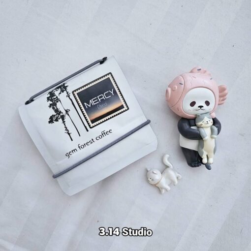 สมุดทำมือซองกาแฟ